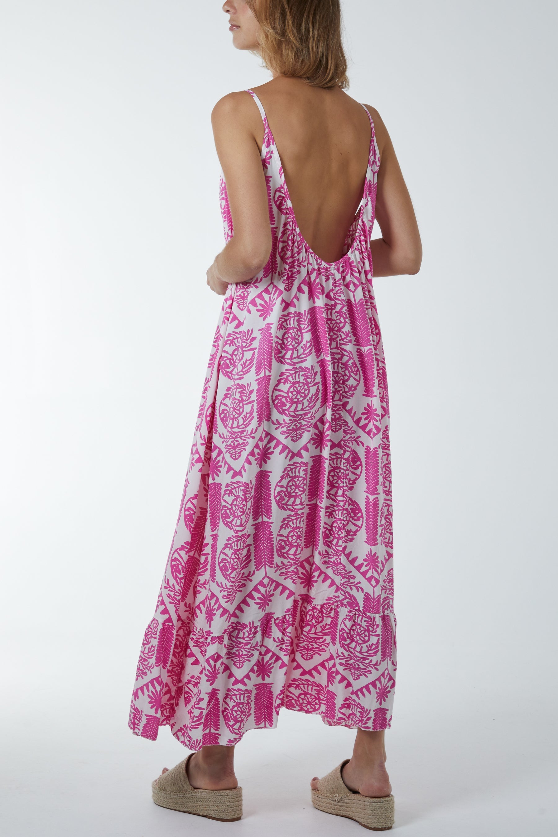 Baroque Cami Maxi Dress Dresses WearAll