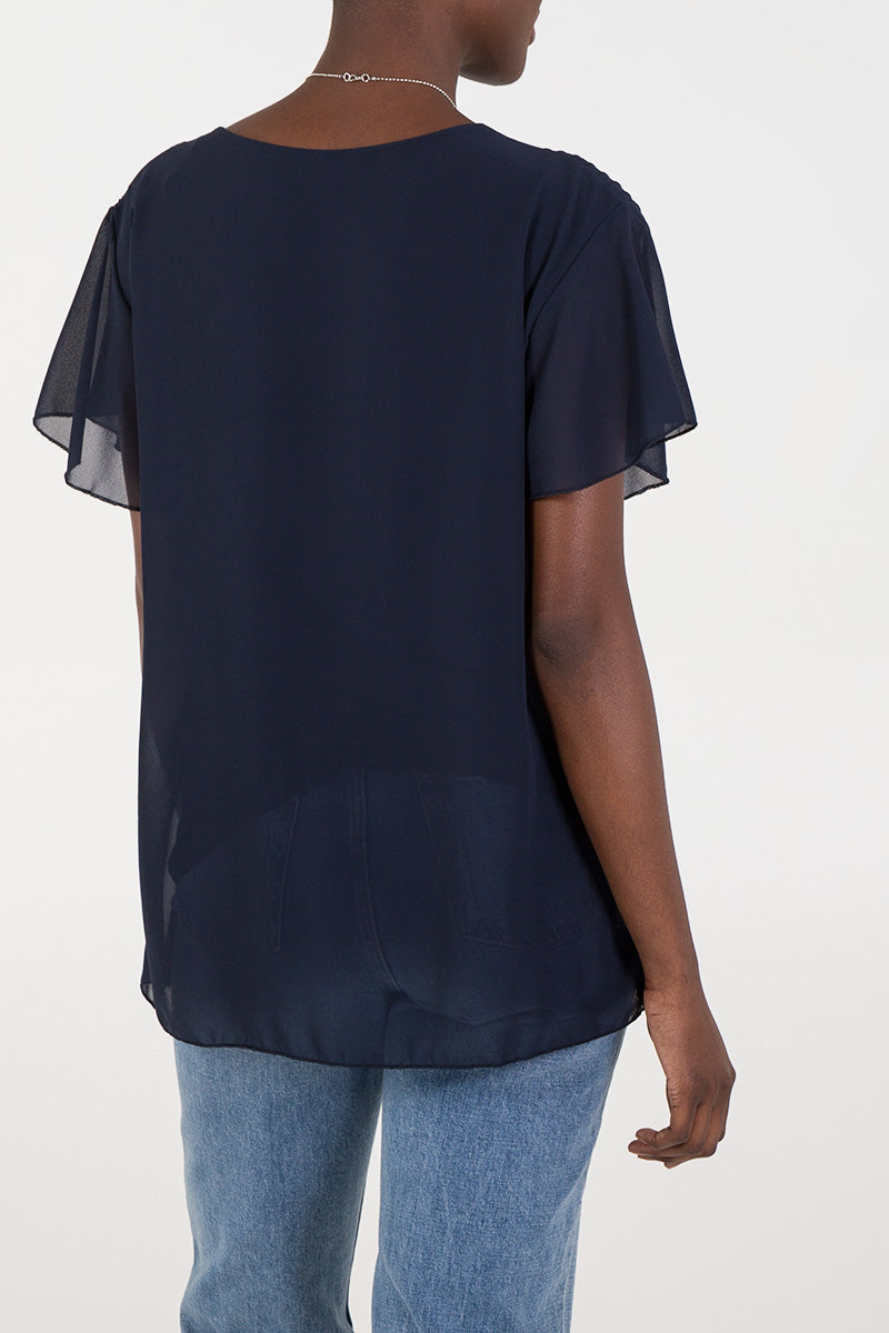 Necklace Pleated Top TOPMF2 WearAll