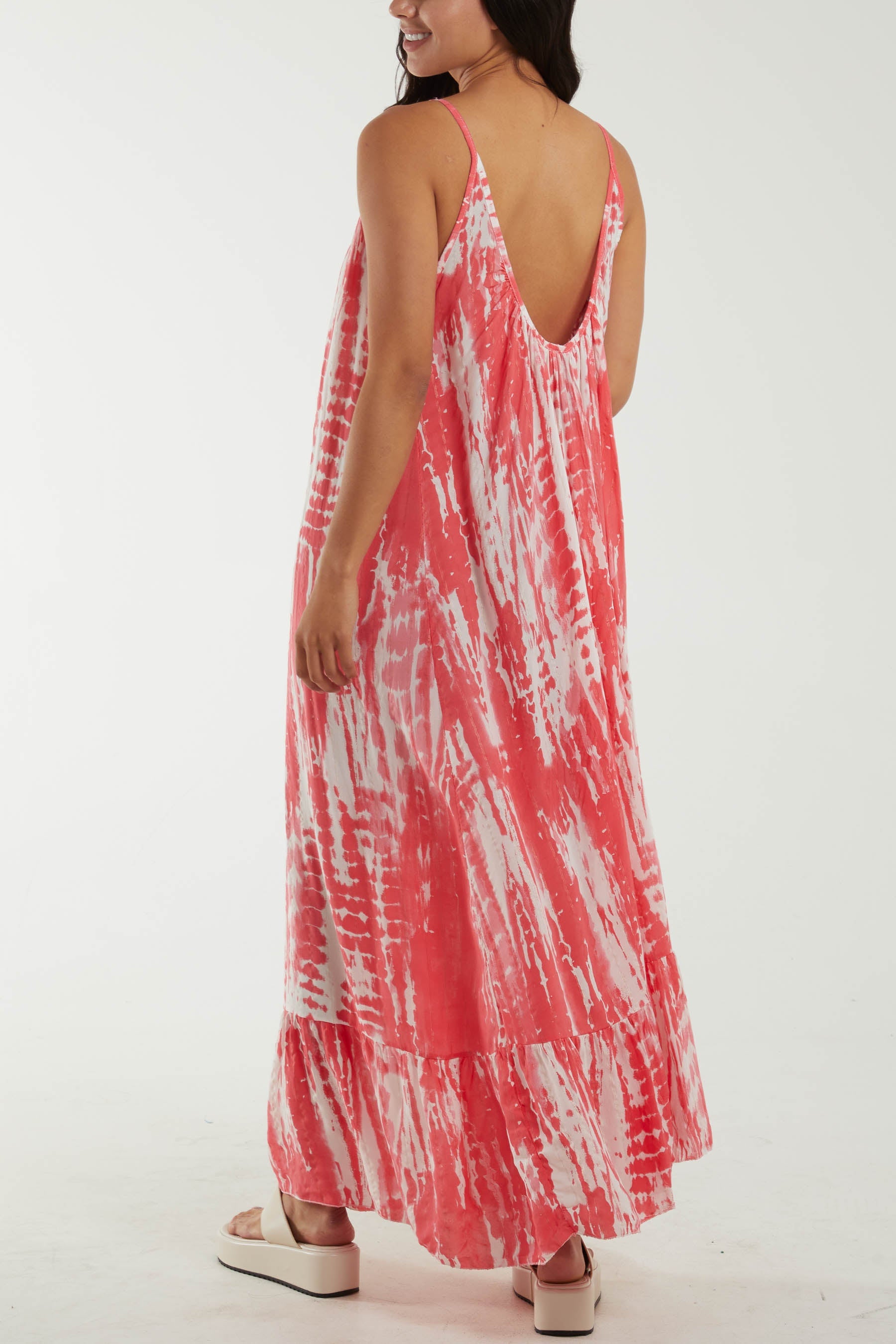 Tie Dye Cami Maxi Dress Dresses WearAll