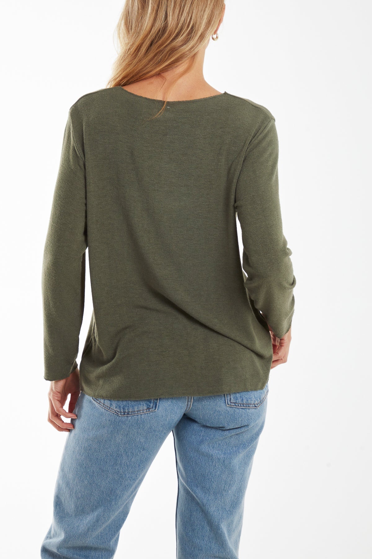 Diamante Star Long Sleeve Jumper Jumpers WearAll