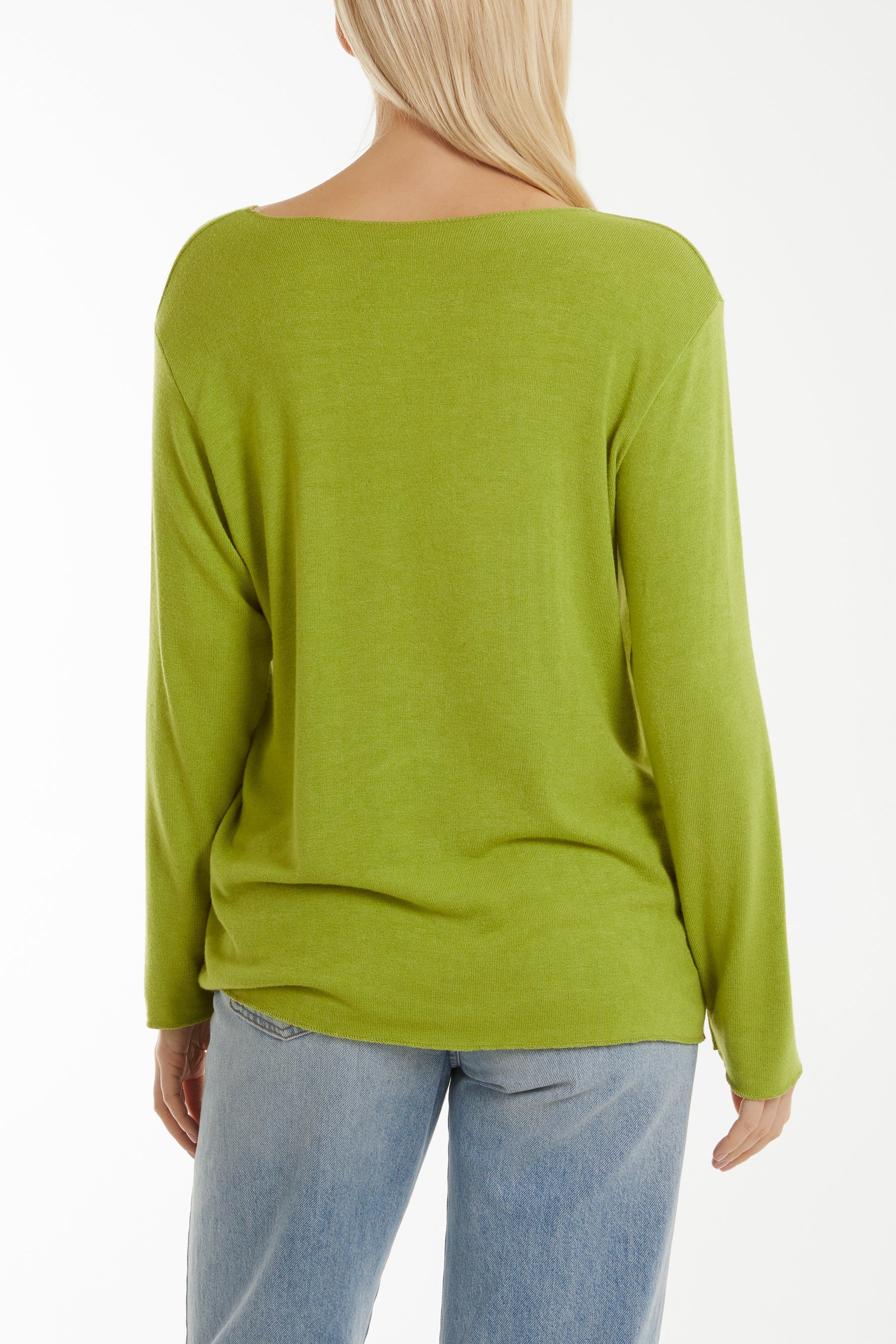 Diamante Star Long Sleeve Jumper Jumpers WearAll