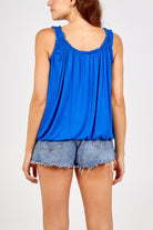 Balloon Ruffle Neck Vest TOPMF2 WearAll