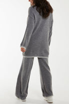 Pockets Stitch Hem Co-Ord Set Co-Ords WearAll