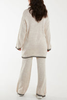 Pockets Stitch Hem Co-Ord Set Co-Ords WearAll