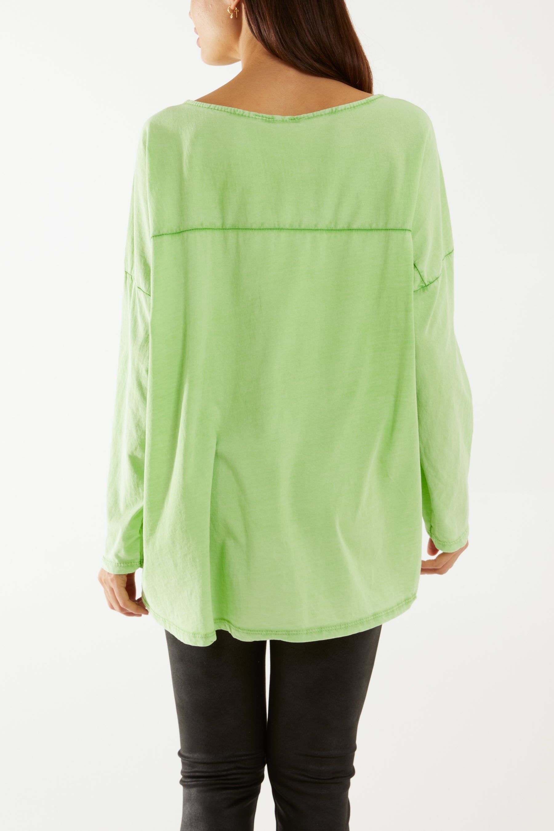 Flocking Double Star Top Tops WearAll