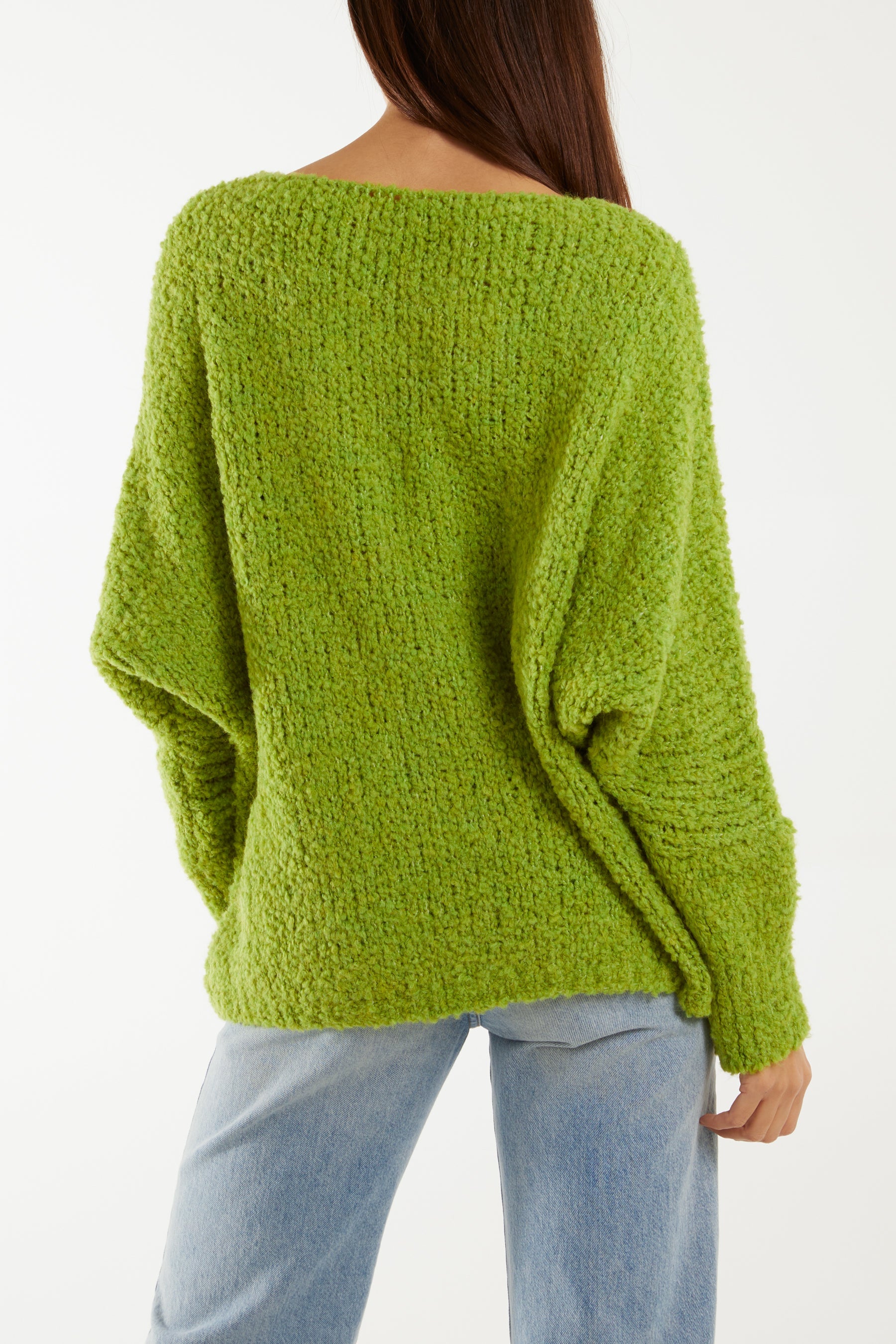 Wool Blend Daisy Boucle Super Soft Knit Jumpers WearAll
