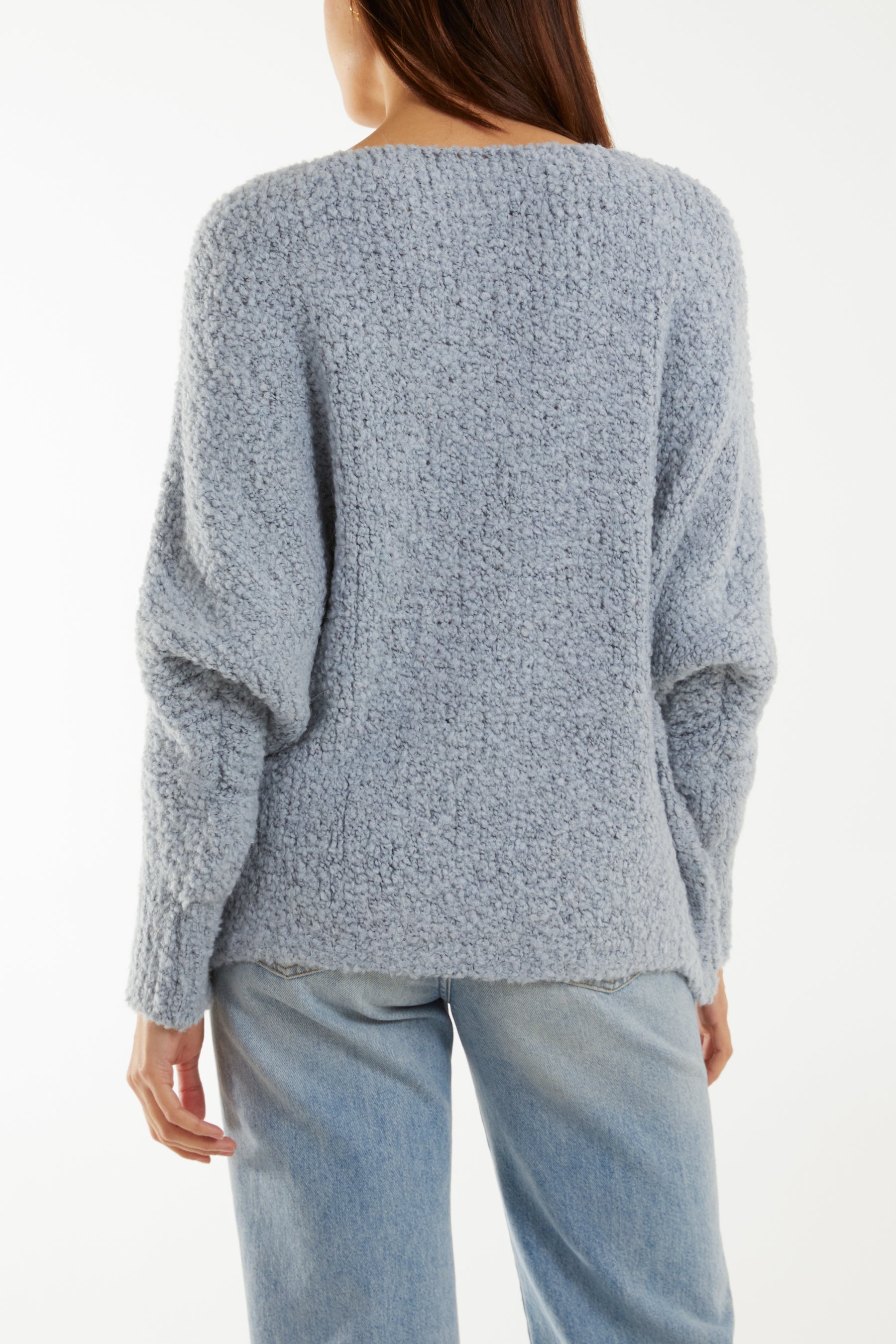 Wool Blend Daisy Boucle Super Soft Knit Jumpers WearAll