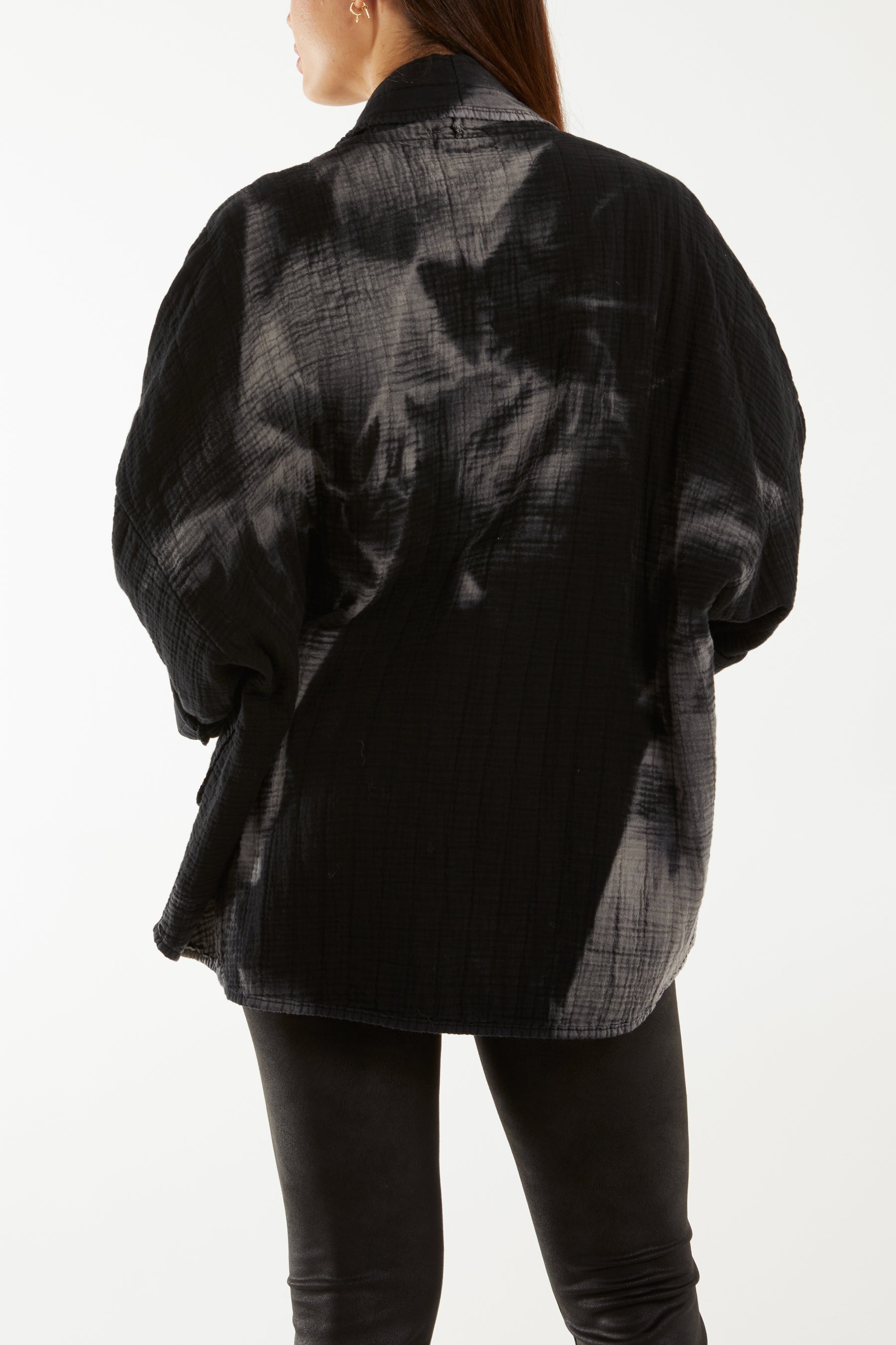 Tie Dye Cheese Cloth Kimono Jacket Jackets WearAll