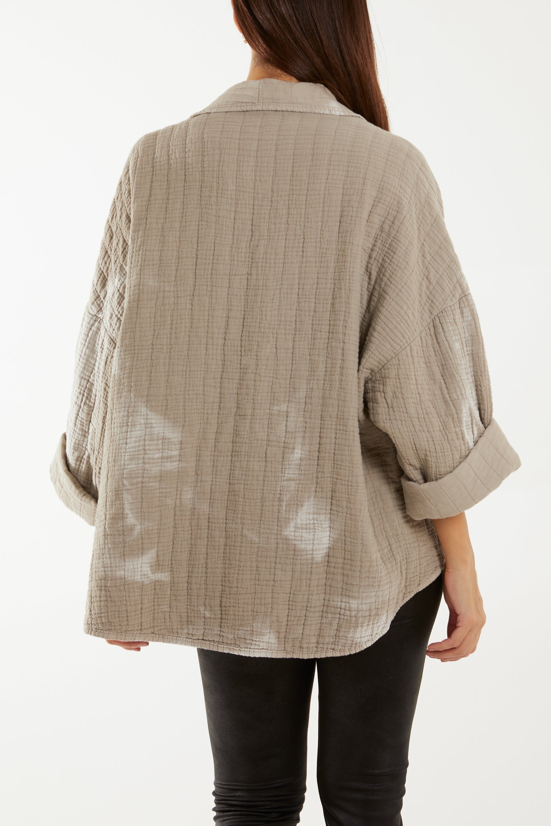 Tie Dye Cheese Cloth Kimono Jacket Jackets WearAll