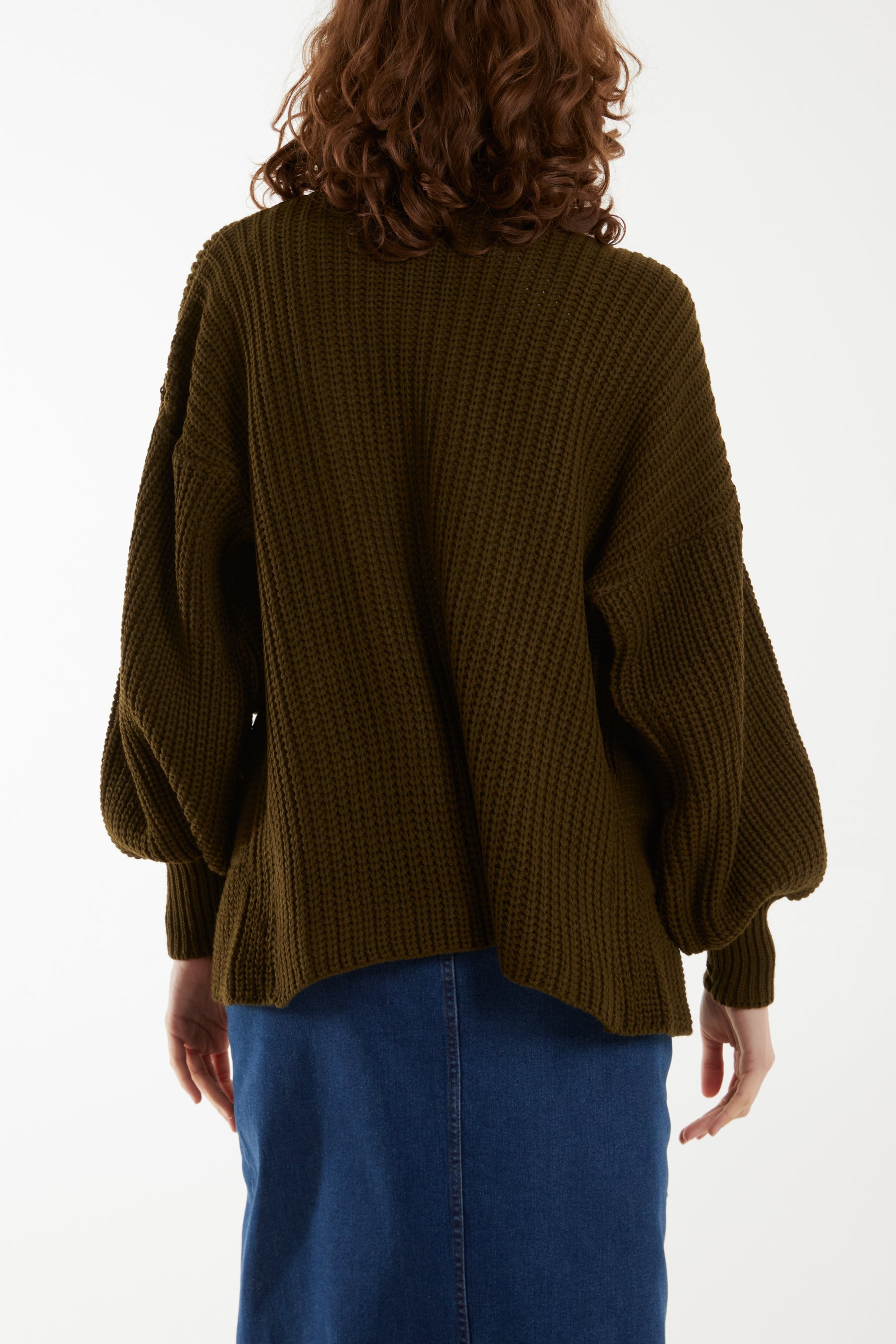 Edge To Edge Knitted Short Cardigan Cardigans WearAll