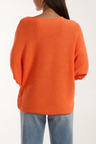Daisies High Low Batwing Jumper Jumpers WearAll