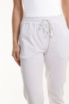 Texture Stripe Pocket Panel Trousers Trousers WearAll