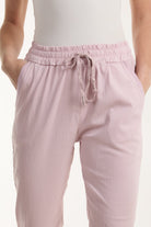 Texture Stripe Pocket Panel Trousers Trousers WearAll