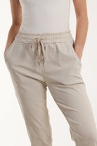 Texture Stripe Pocket Panel Trousers Trousers WearAll