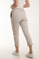 Texture Stripe Pocket Panel Trousers Trousers WearAll