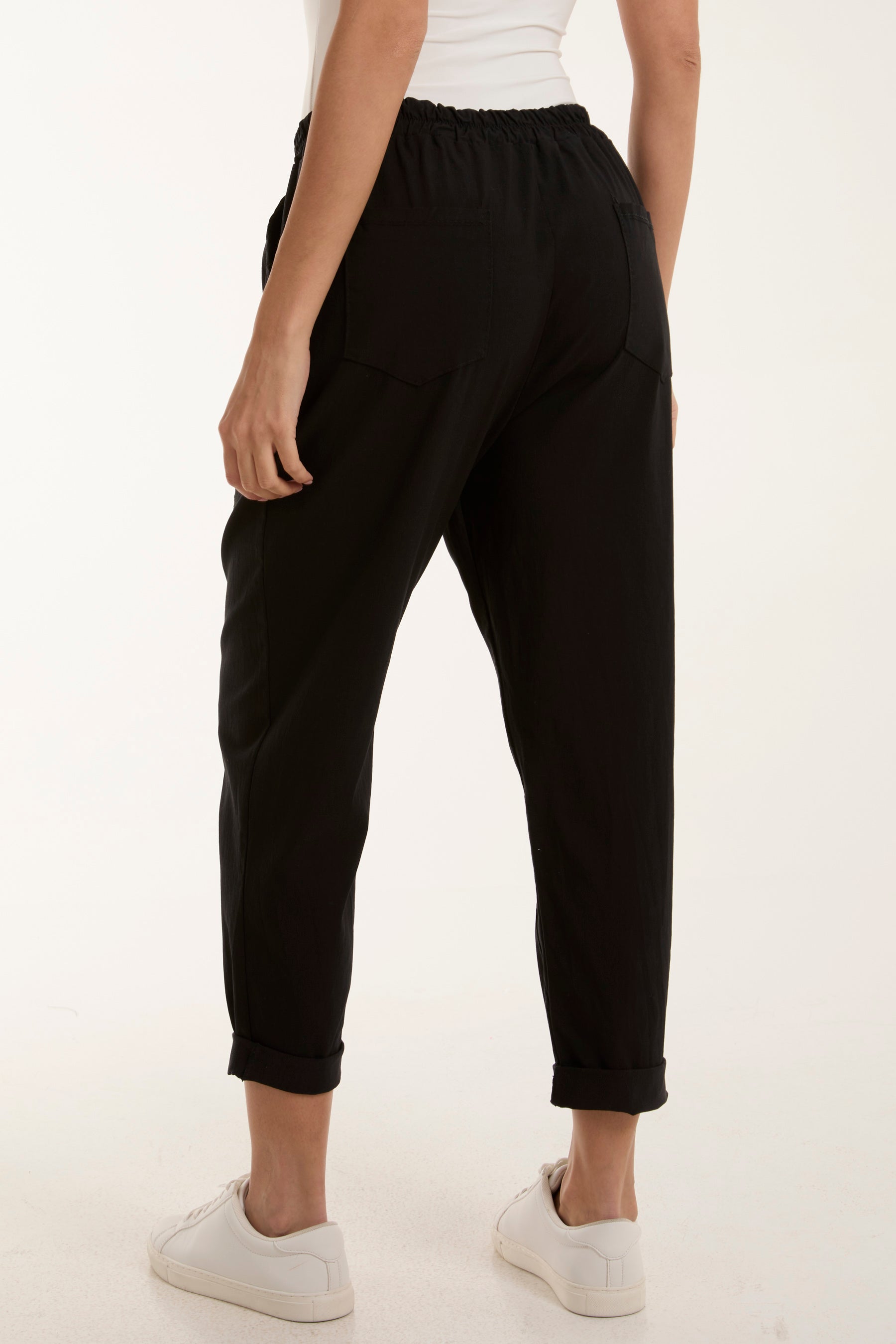 Washed Relaxed Fit Magic Trousers Trousers WearAll