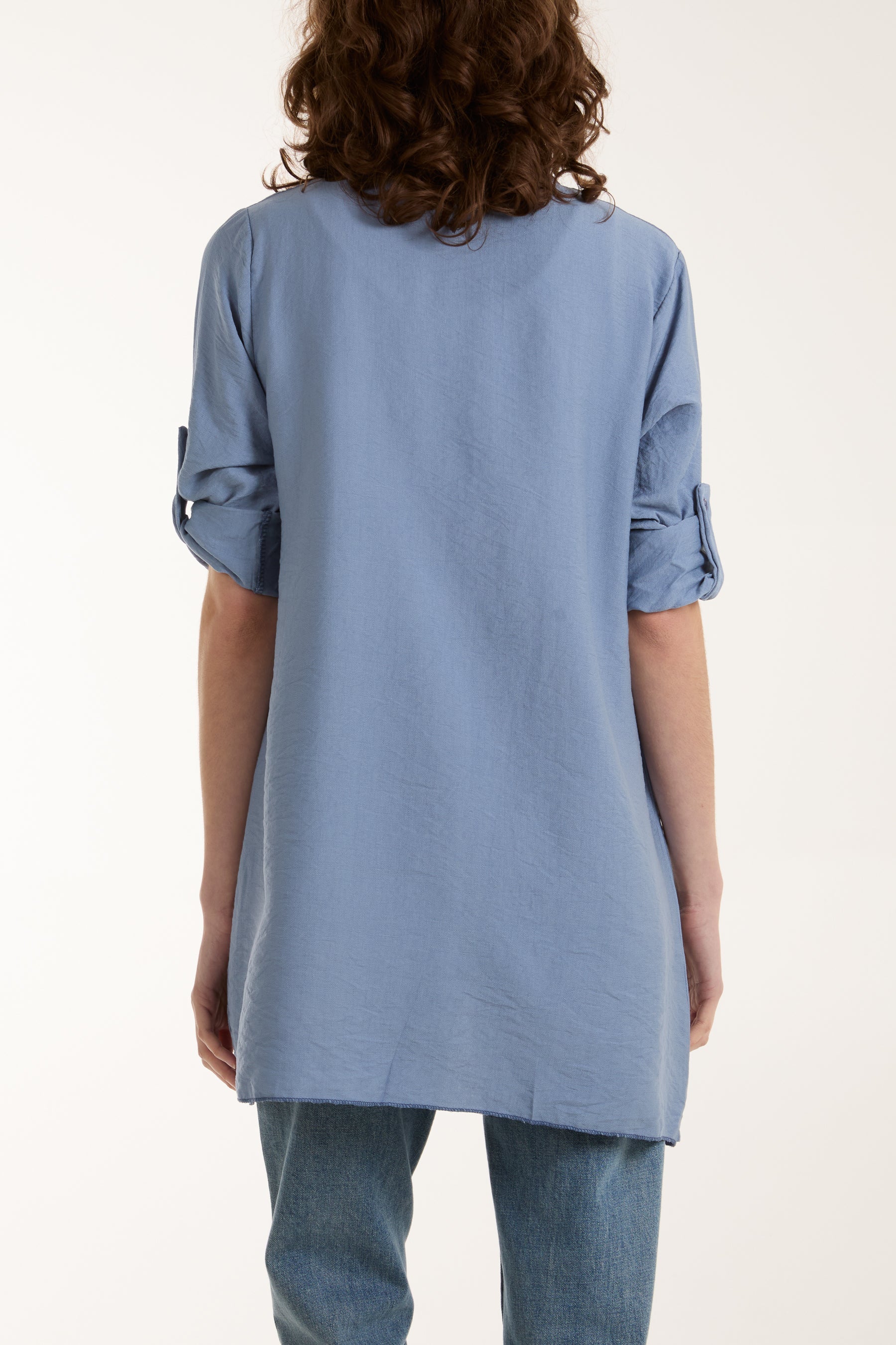 Edge To Edge Roll Back Sleeve Jacket Jackets WearAll