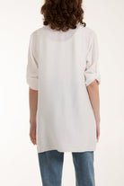 Edge To Edge Roll Back Sleeve Jacket Jackets WearAll