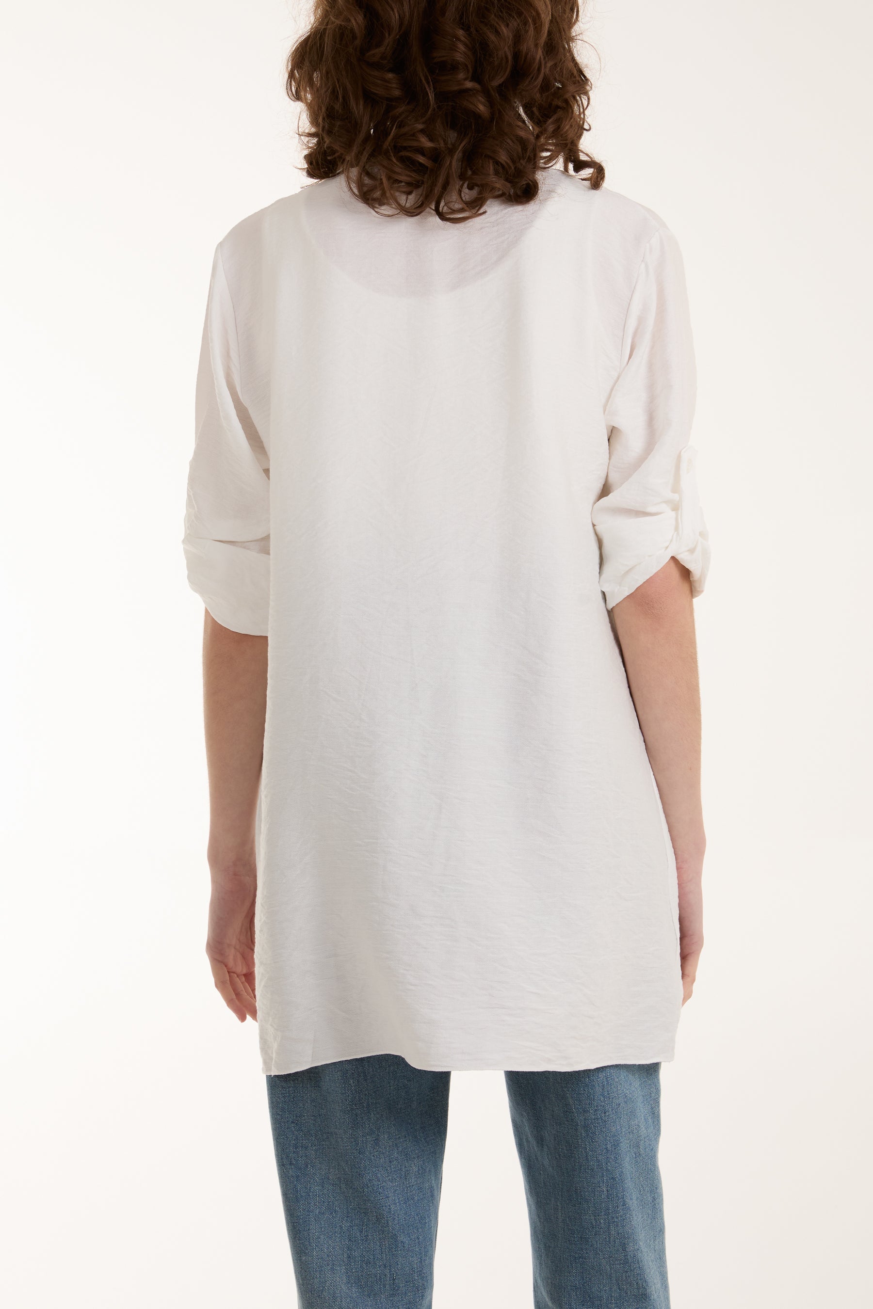 Edge To Edge Roll Back Sleeve Jacket Jackets WearAll