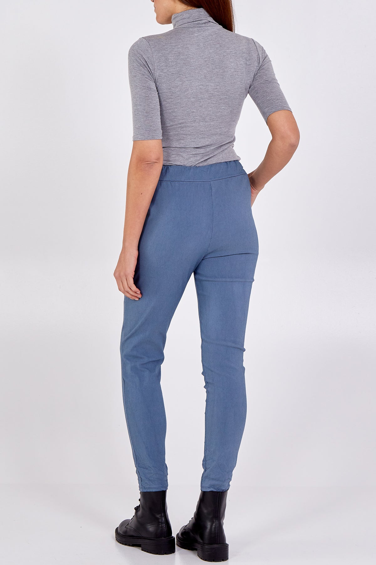 Magic Plain Super Stretch Crushed Trousers TRS1 WearAll