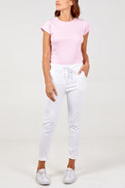 Magic Plain Smart Non-Crush Trouser (Extra Large) TRS1 WearAll White XL/XXL