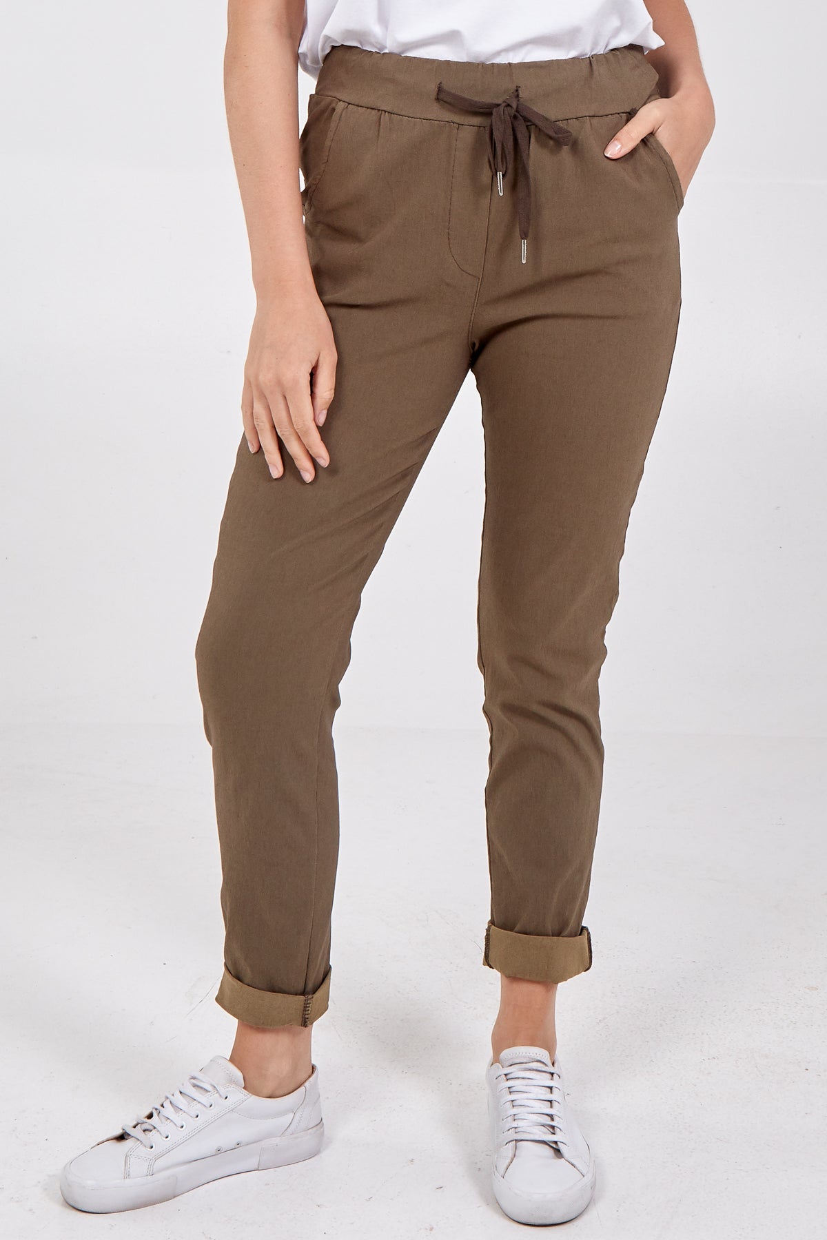 Magic Plain Smart Non-Crush Trouser (Extra Large) TRS1 WearAll Chocolate XL/XXL