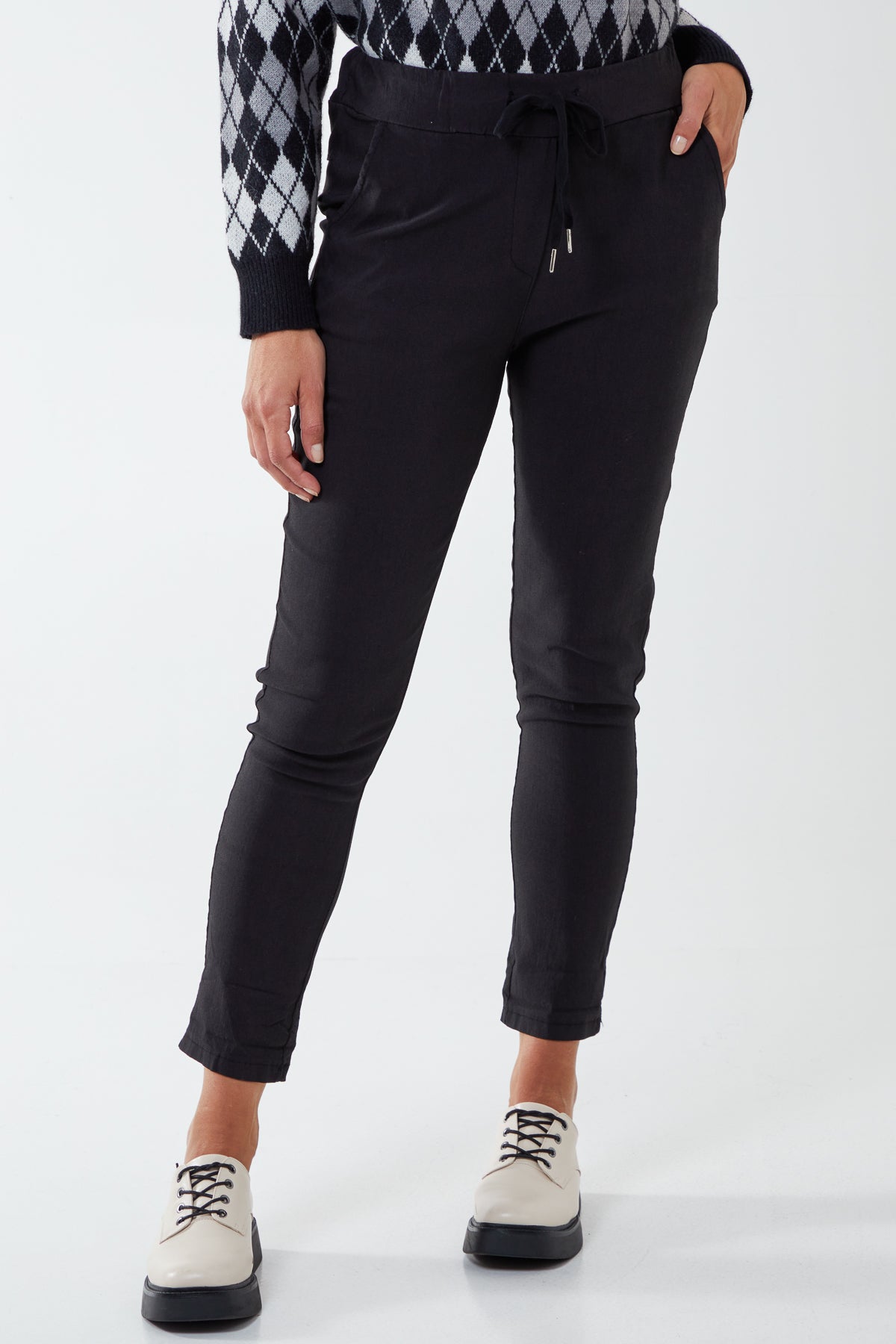 Magic Plain Smart Non-Crush Trouser (Extra Large) TRS1 WearAll Black XL/XXL