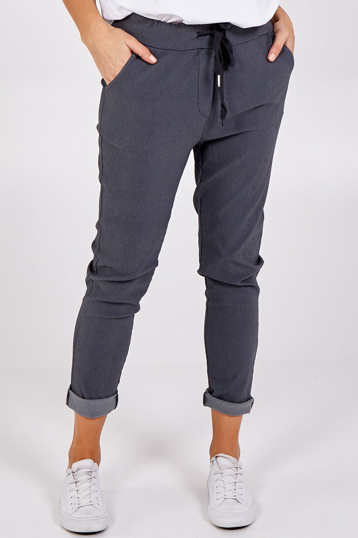 Magic Plain Smart Non-Crush Trouser (Extra Large) TRS1 WearAll Slate Grey XL/XXL