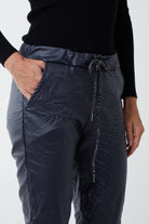 Magic Stretch PU Coated Crushed Trousers TRS1 WearAll