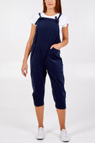 Baby Corduroy Two Pocket Dungaree SMF3 WearAll Navy One Size