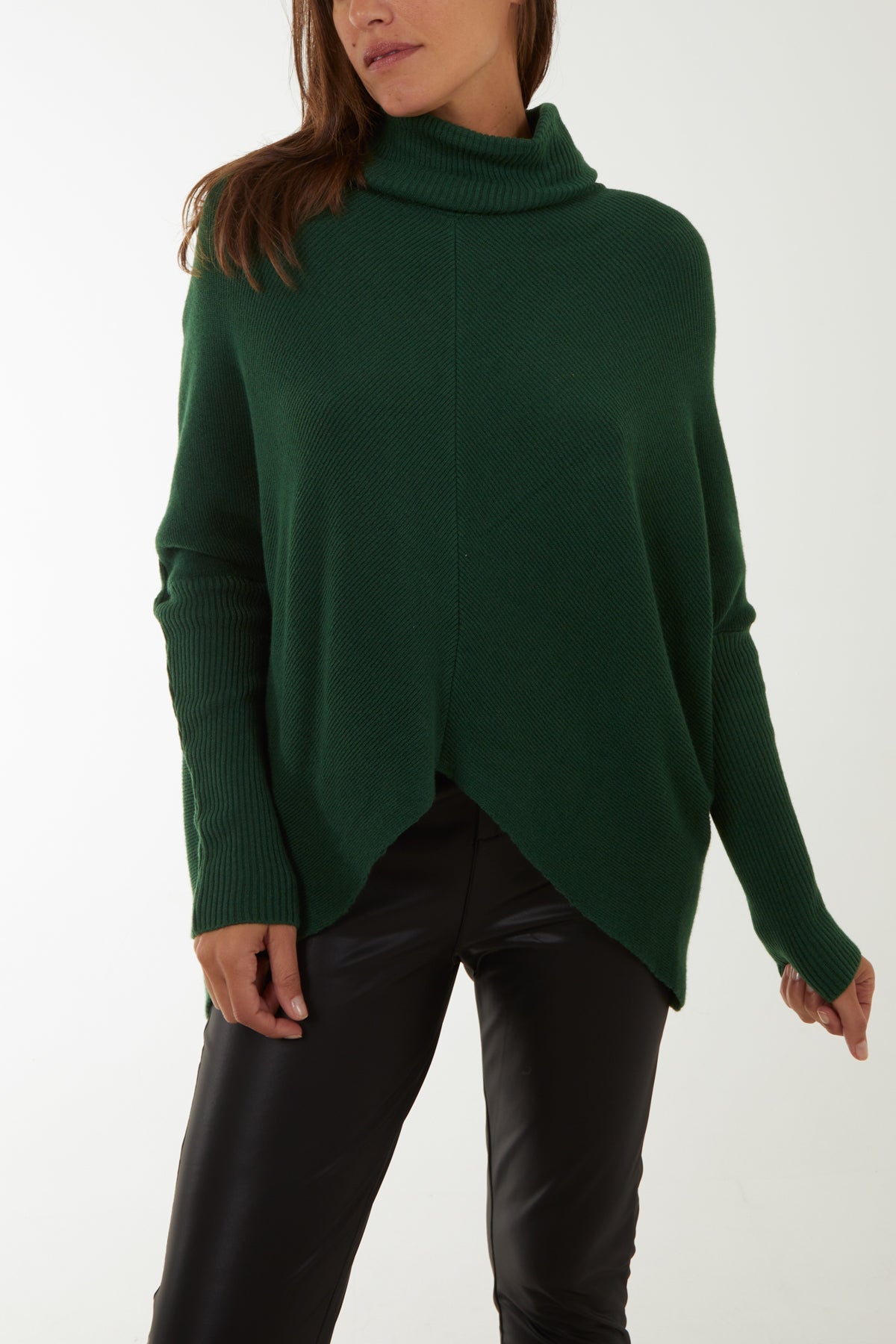 Long Sleeve Roll Neck Jumper JMF1 WearAll