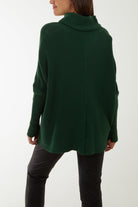 Long Sleeve Roll Neck Jumper JMF1 WearAll