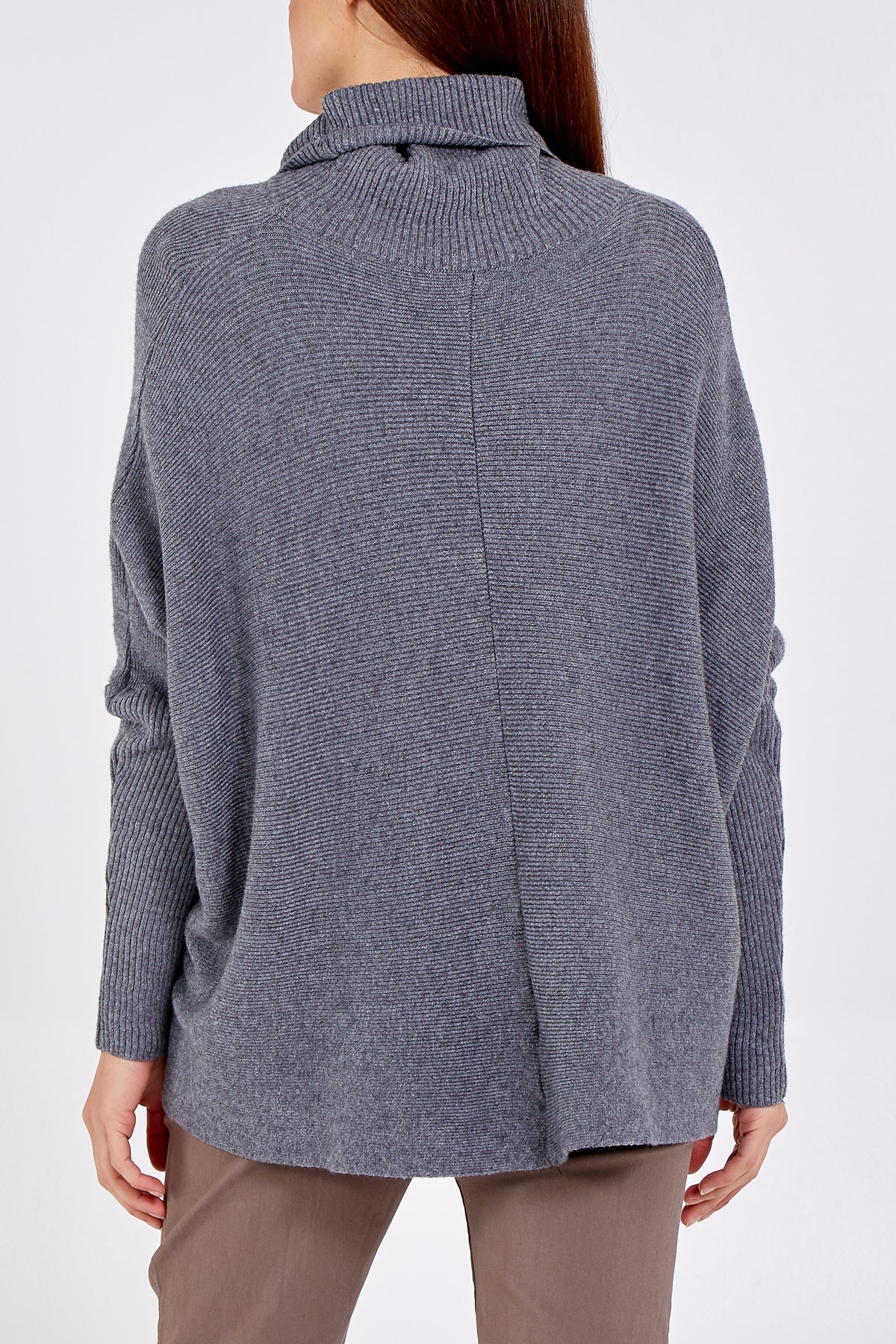 Long Sleeve Roll Neck Jumper JMF1 WearAll