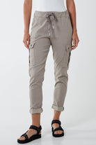 Magic Super Stretch Cargo Trousers TRS1 WearAll Mocha One Size