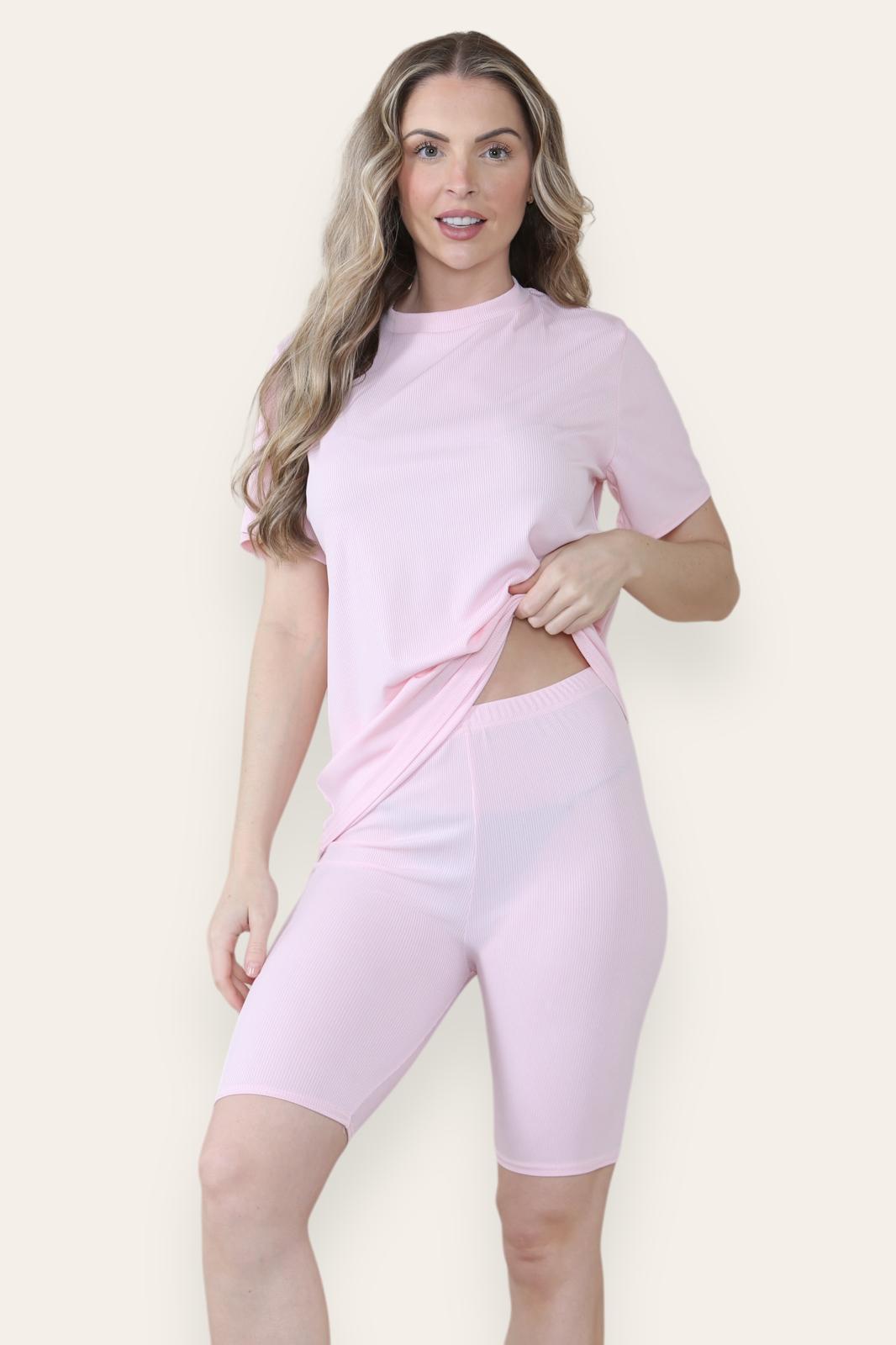 Ribbed Cycling Sorts Set Shorts WearAll