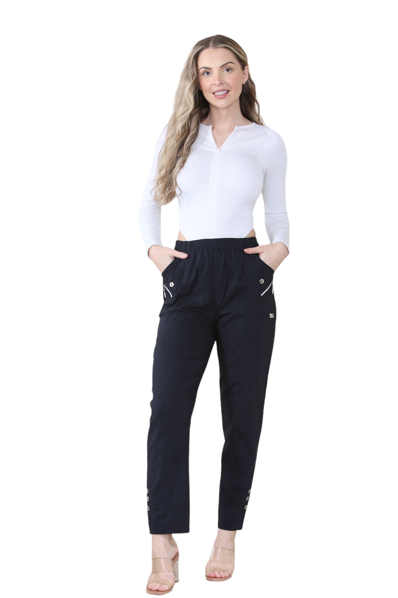 Full Length Cherry Berry Long Pants Women Trousers Trousers WearAll