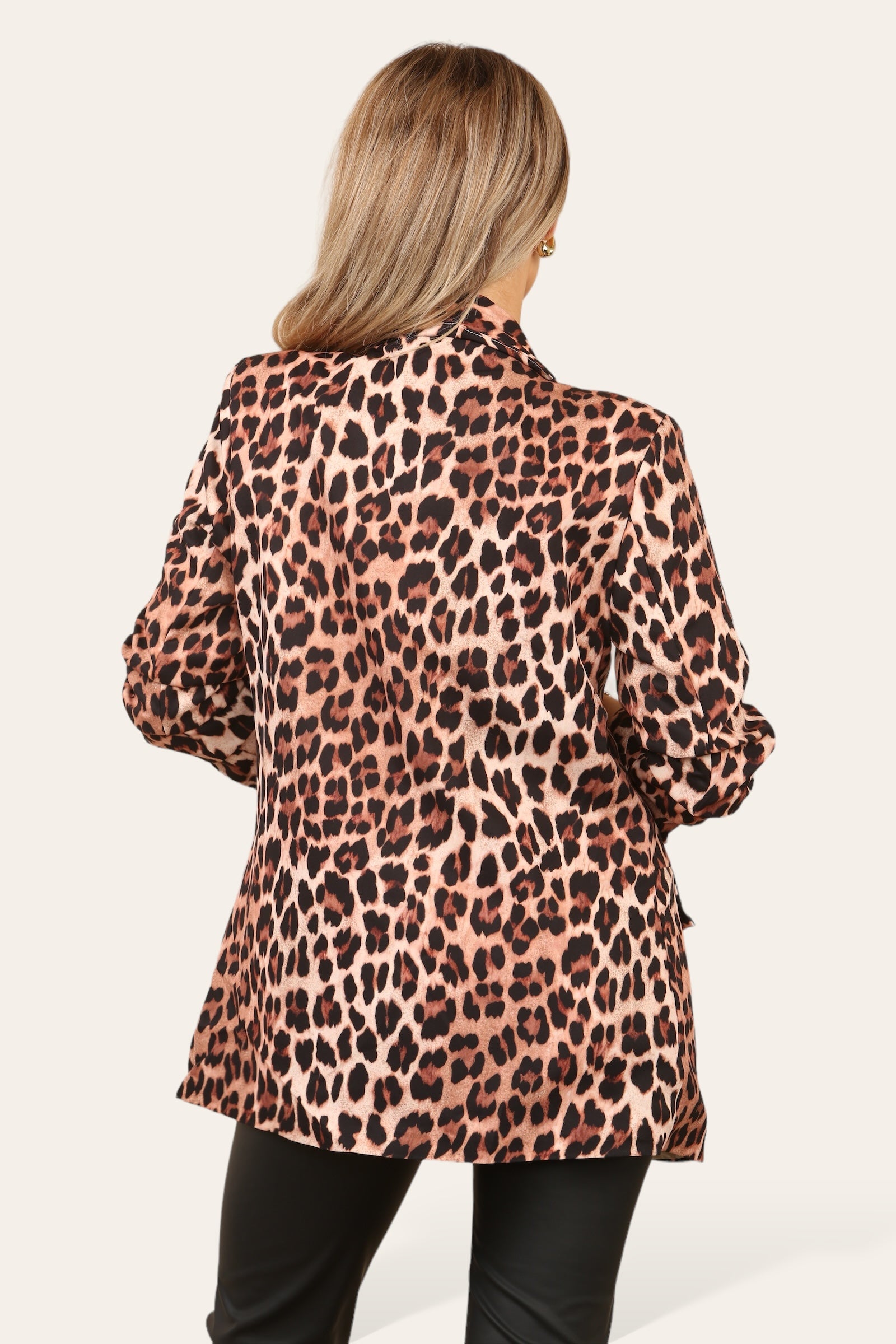 Blazer Leopard Print Jacket Jackets & Coat WearAll