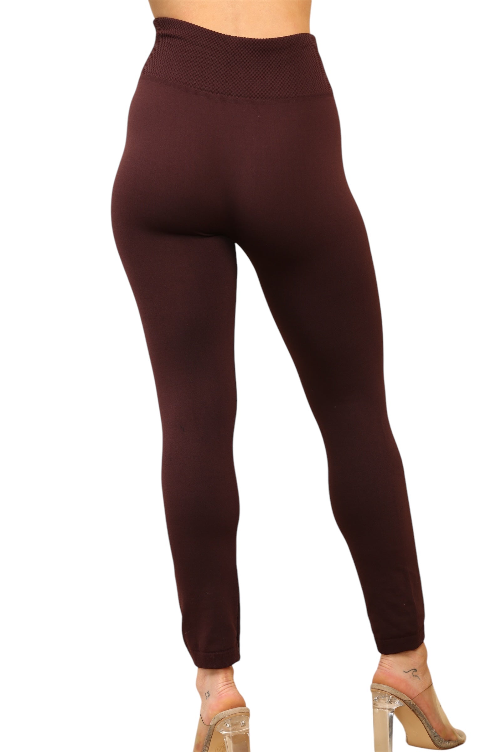 Fleece Lined Thermal Leggings Leggings WearAll