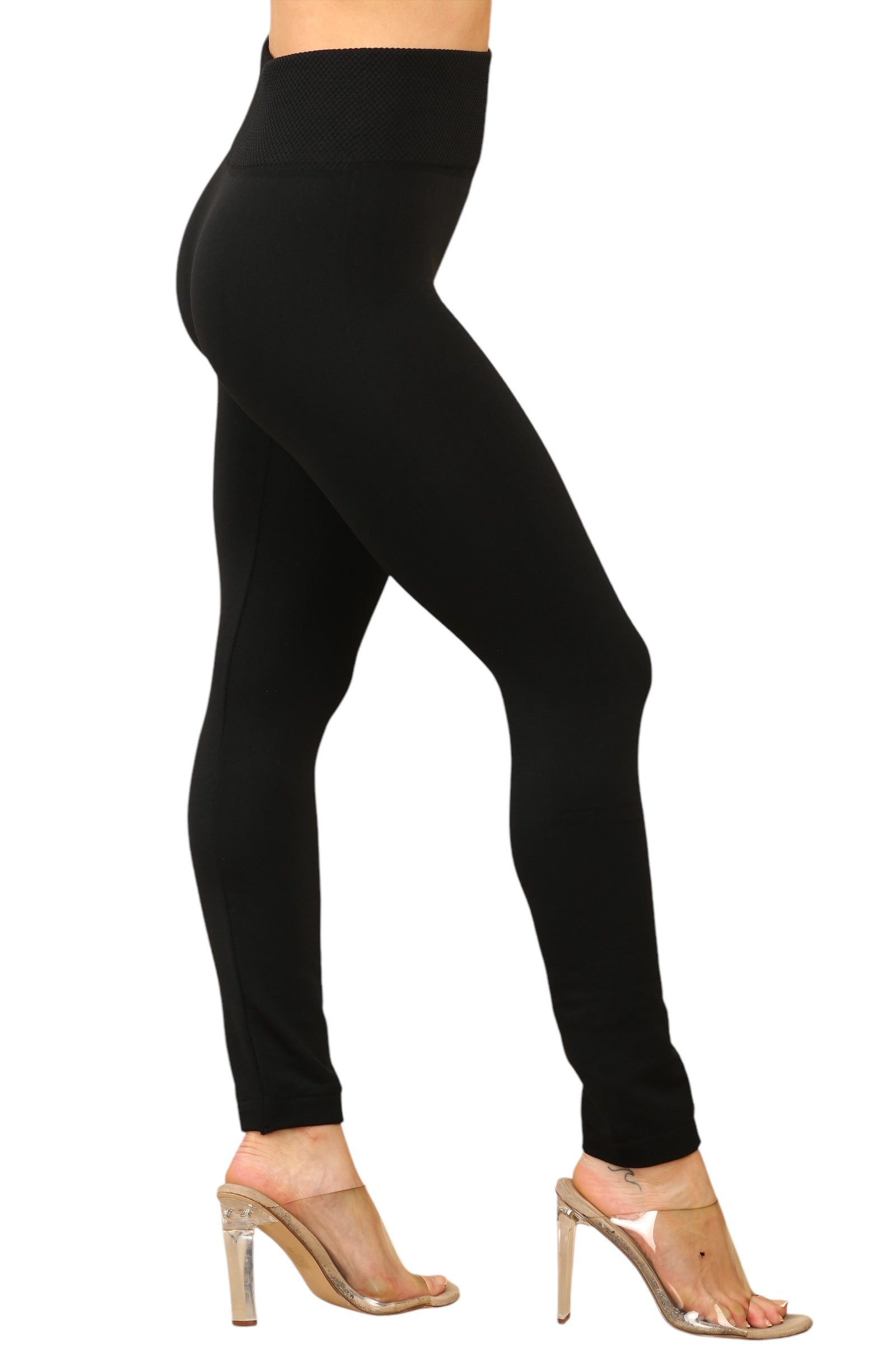 Fleece Lined Thermal Leggings Leggings WearAll