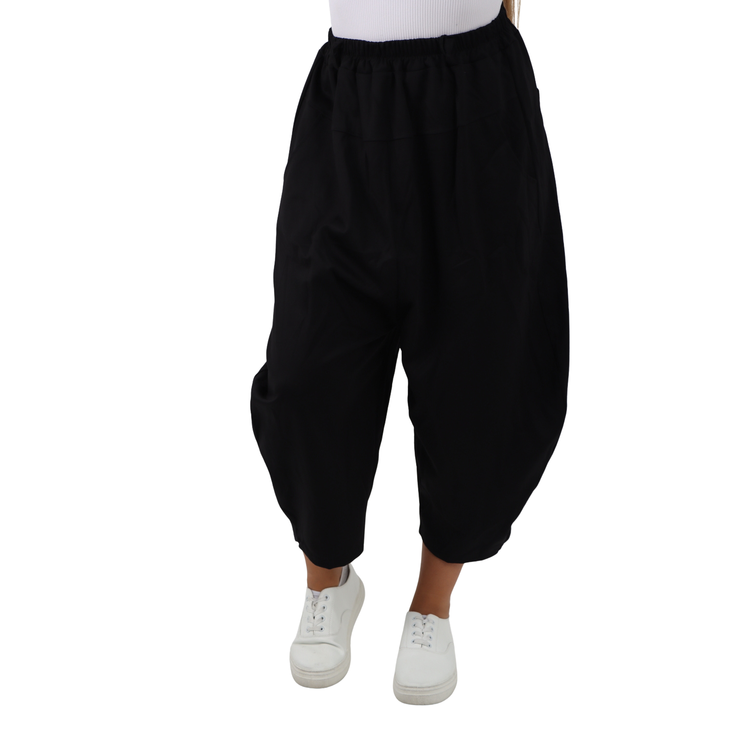 Italian Wide Leg Baggy Parachute Palazzo Trouser Trousers WearAll