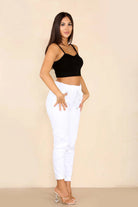 Plus Size Italian Glitter Drawstring Waistband Magic Pants Trouser WearAll