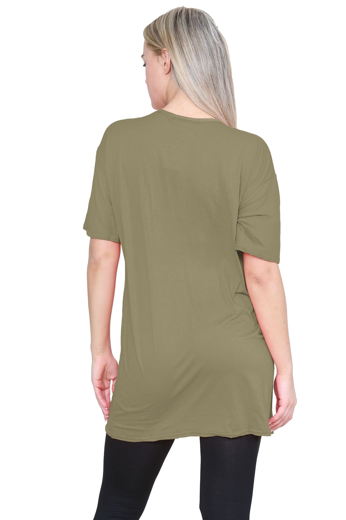 Longline T-Shirt Mini PJ Dress Shirts & Tops WearAll