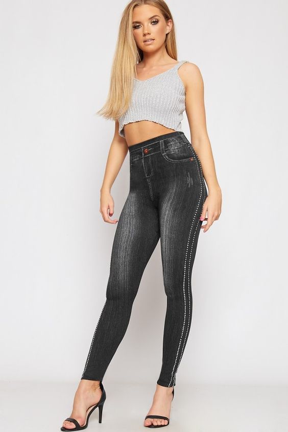 Knitted Bra Vest Top Vests WearAll