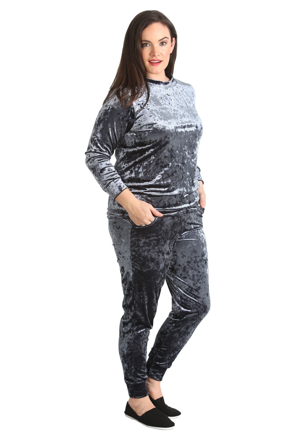 Velour Loungewear Set Co-ord Suit Loungewear WearAll