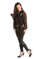 Chiffon Butterfly Print Sheer Cardigan Top cardigan WearAll