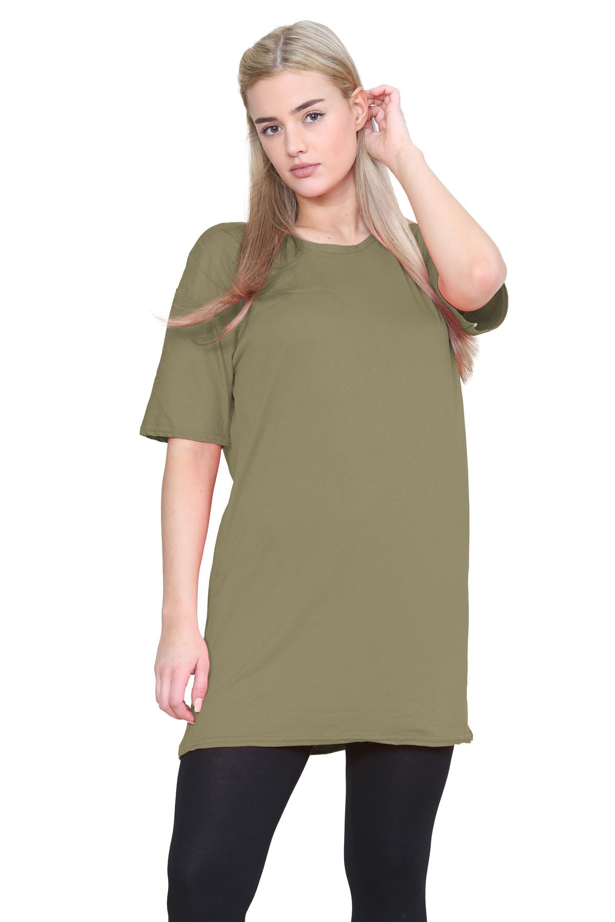 Longline T-Shirt Mini PJ Dress Shirts & Tops WearAll