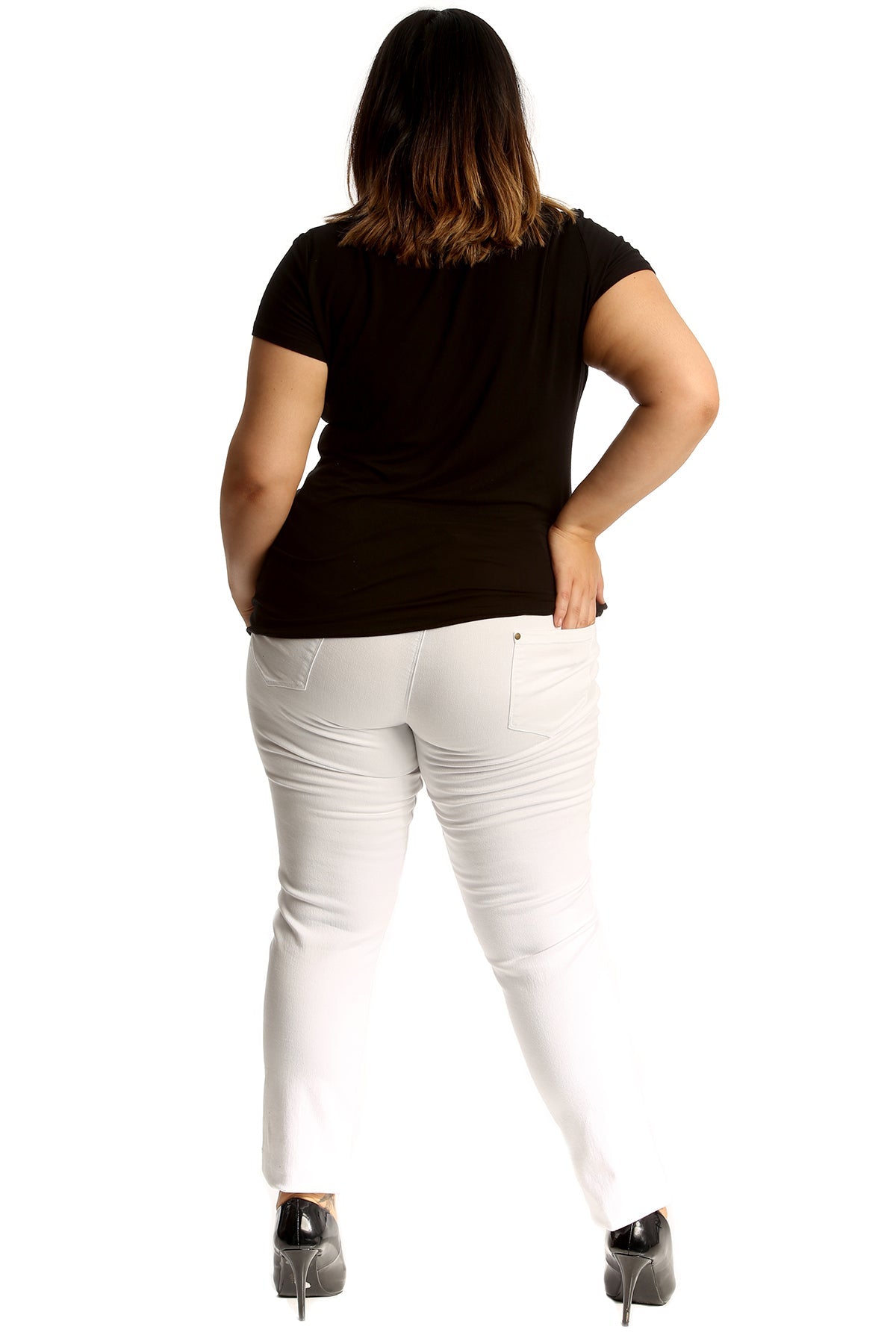 Straight Leg Ripped Jeans Jeans WearAll