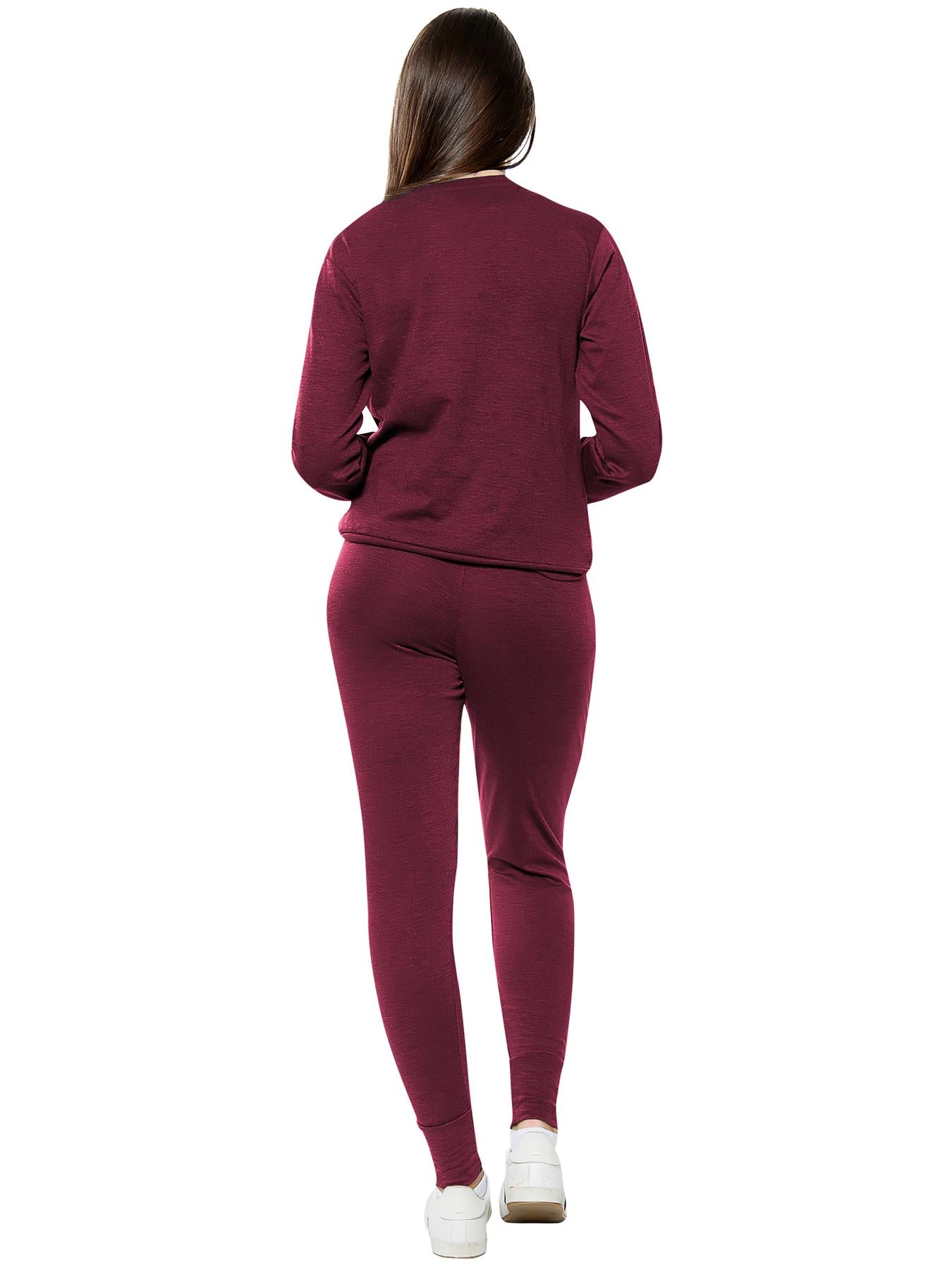 Long Sleeved Plain Lounge Wear Two Piece Loungewear WearAll