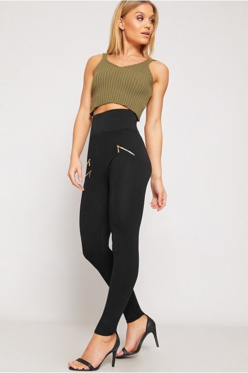 Knitted Bra Vest Top Vests WearAll