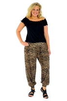 Leopard Print Harem Trouser Trousers WearAll